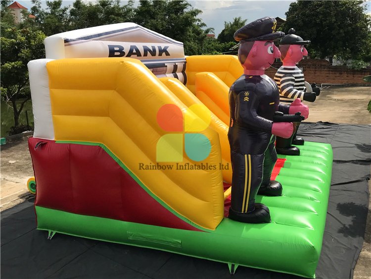 RB91129 ( 6.5x5x4.6m) Inflatable Cops vs Robbers/Crack the Code Game sport game