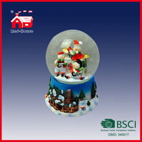 Wholesale Cheap Christmas Decoration Santa Claus Snow Globe with