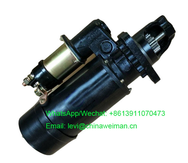Shanghai Diesel Engine C6121 Parts Starter Motor C11AL-M8C3651+C