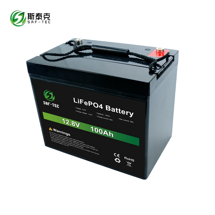 STC12-100S 12.8V 100AH Deep Cycle Battery Solar Batteries for Solar Systems LiFePO4 Battery