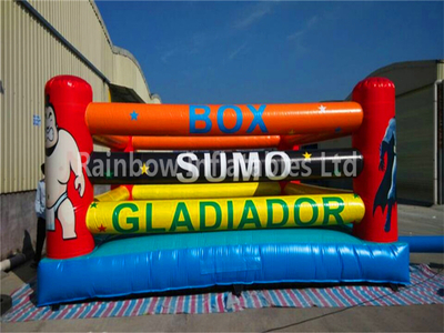 RB9110-1（6x6m） Inflatable Interactive Boxing Ring Games Pugilism/Inflatable Sports Game/Inflatable Bouncy Boxing Ring