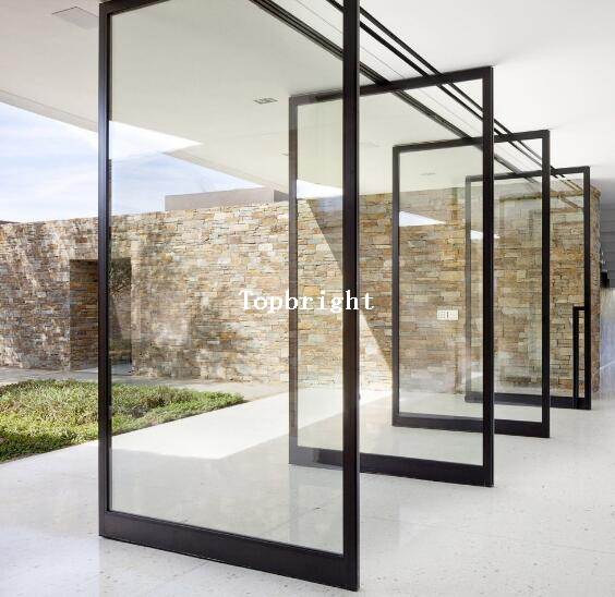 Custom Office Aluminum Glass Pivot Door Buy Aluminum Pivot