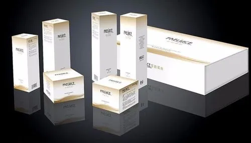 Custom cosmetic packaging box Op maat gemaakte cosmetische verpakking