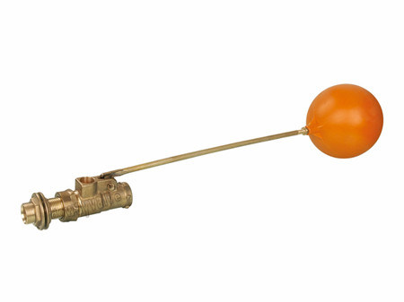 Válvula de flotador de latón de calidad personalizada con bola de plástico