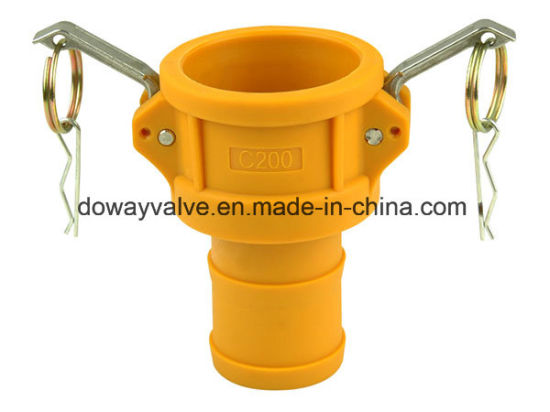 Adaptador Camlock de nailon para manguera