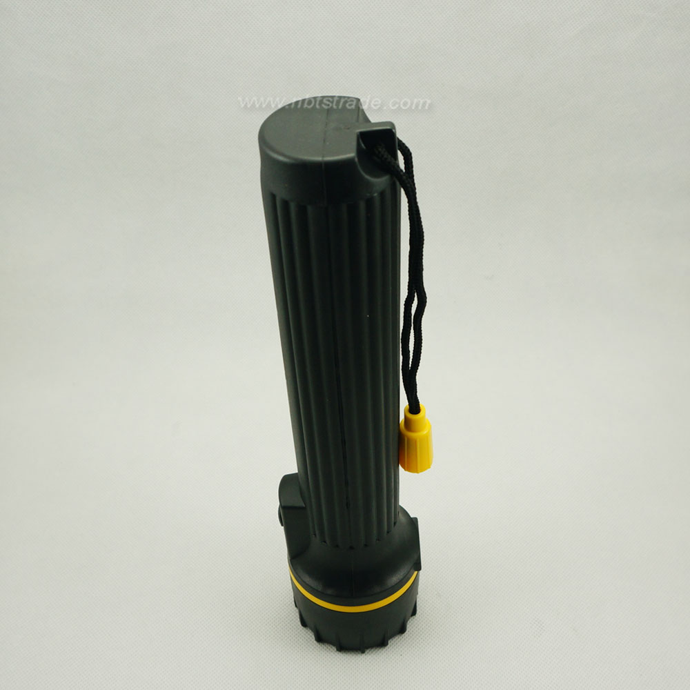 3D Waterproof PVC coated LED Flashlight