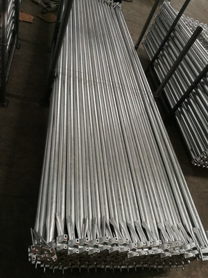 Brazalete diagonal de andamio galvanizado en caliente HDG Ringlock System