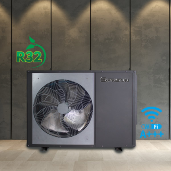 R32 Inverter Heat Pump Bomba de calor do inversor R32