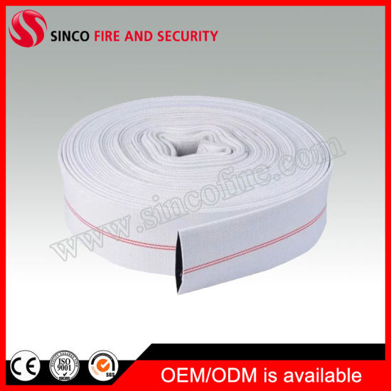 Canvas Double Jacket Fire Delivery Hose / Fire Hydrant Hose for Fire Fighting