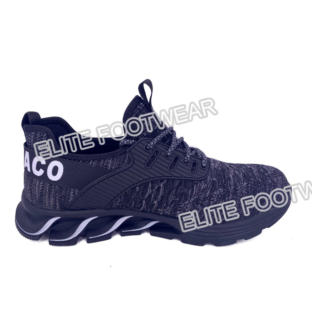 Breathable Lightweight Security Steel Toe Fashion Type Sport Hot selling sneaker Safety Shoes Calzado de seguridad