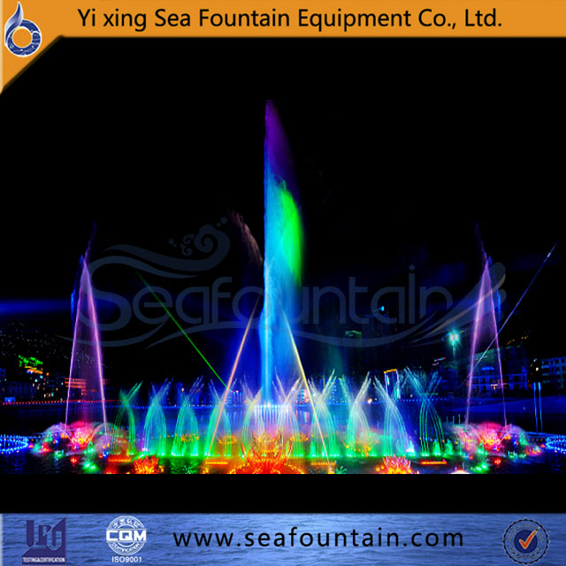 Super-High Spray Fountain