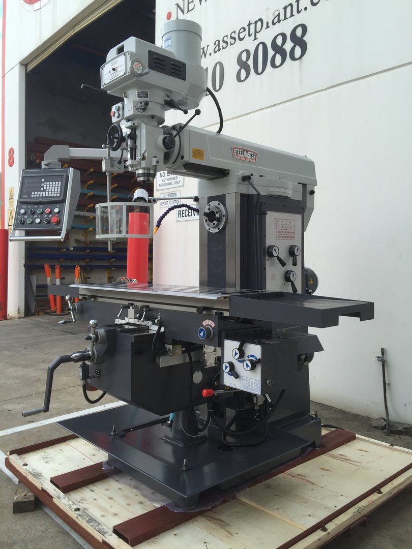 Vertical & Horizontal Spindle Turret Milling , 3 Axis Digital Read Out, X6336VARIO