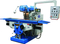 MHD2000. Universal Mill . ISO 50, 2000mm x 500mm Table, 3 Axis Servo Drive & Feeds,