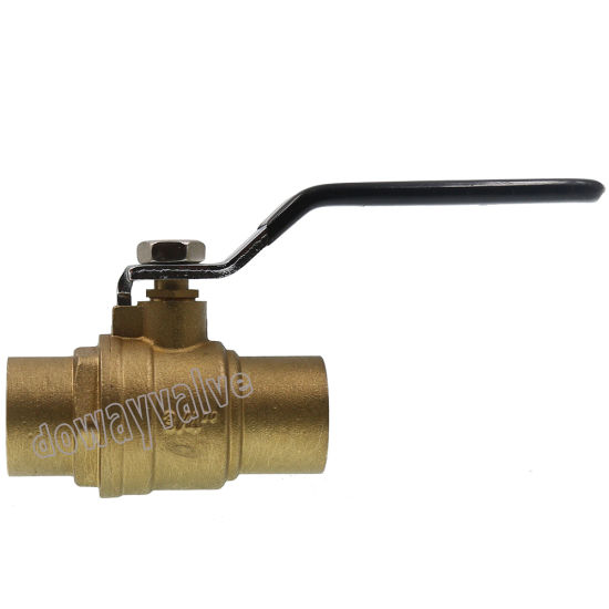 Vanne à bille en laiton forgé 400wog avec filetage NPT