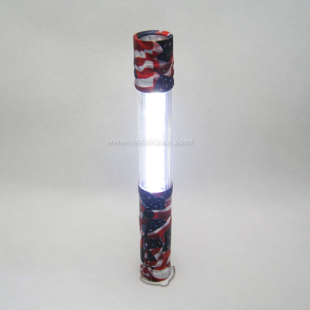  Multi function LED Flashlight with powerful work light