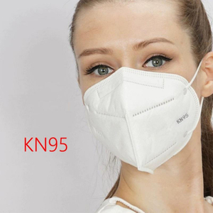 مخزون كبير KN95 الوجه قناع تنفس المتاح 4 رقائق الغبار الهواء مكافحة الفيروسات قناع التلوث kn95 قناع تنفس