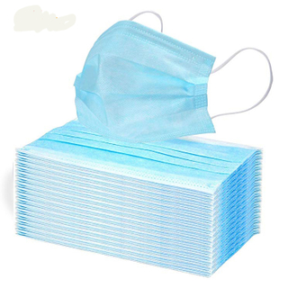 Procedimiento médico quirúrgico azul al por mayor Mascarilla desechable Earloop de 3 capas