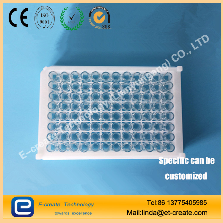 Ultraviolet 96-well detachable microplate