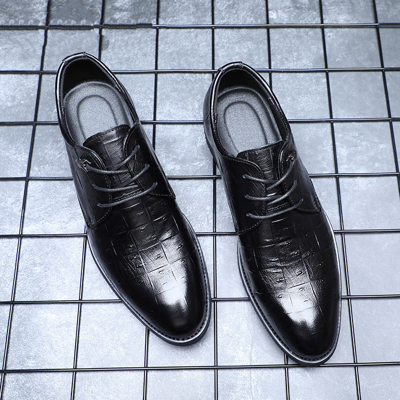 Italy style men shoes leather shoes footwear High Gloss Police Formal Men Shoes Zapatos de hombre de moda