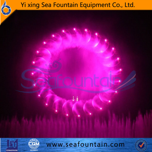 3D-Digital swing fountain