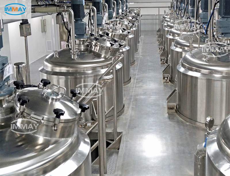 Efficient liquid stainless steel processing tank 効率的な液体ステンレス鋼処理タンク