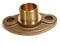 Brida de medidor de agua de 2 pernos de latón sin plomo de 1-1 / 2"para medidor de 1,5"