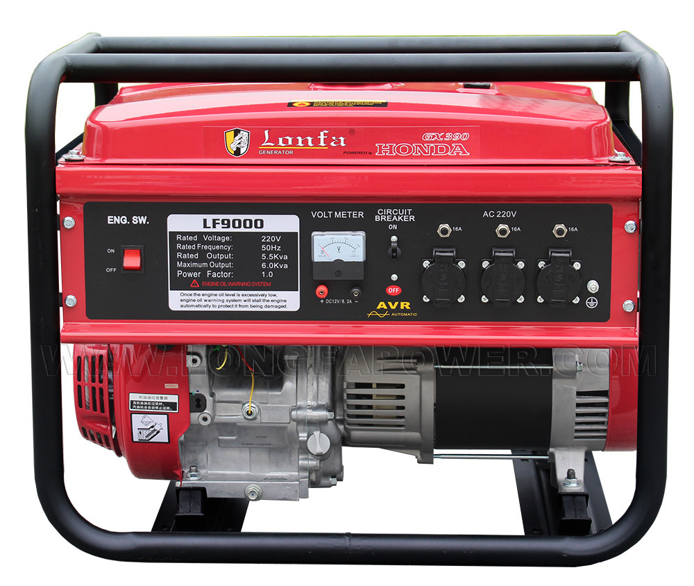 5KVA 6KVA Gasoline Generator Power by Original Honda Engine Used for Cellphone/Mobile Station Emergency Backup Generator