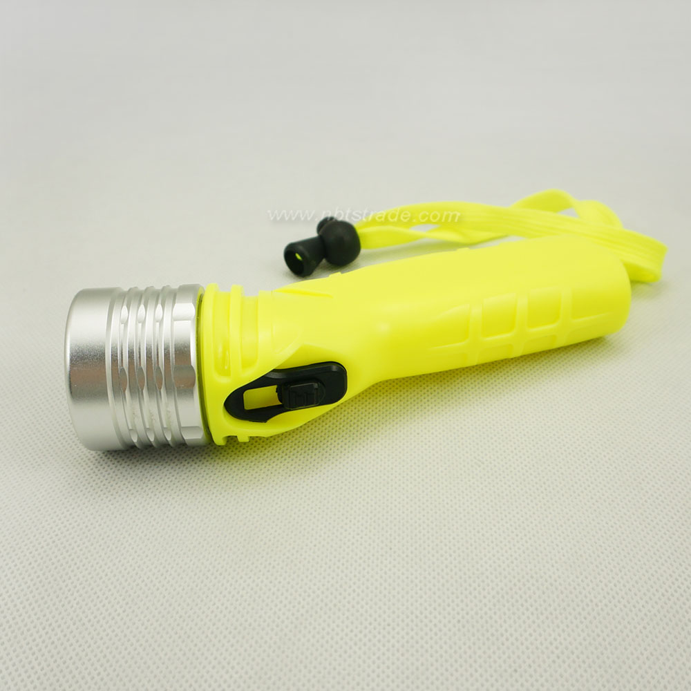 Waterproof LED Flashlight for Diving