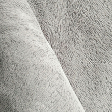 Tela hecha punto poliéster 100% del sofá con terciopelo flocado
