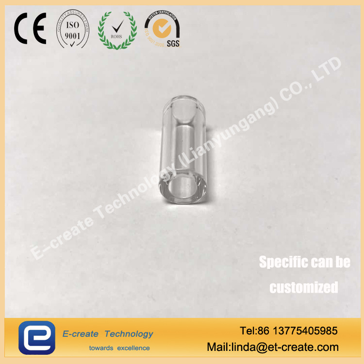 9*2*18mm short glass tube with ends polished 