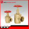 F2.5" NPT Inlet and Outlet Fire Hose Angle Valve