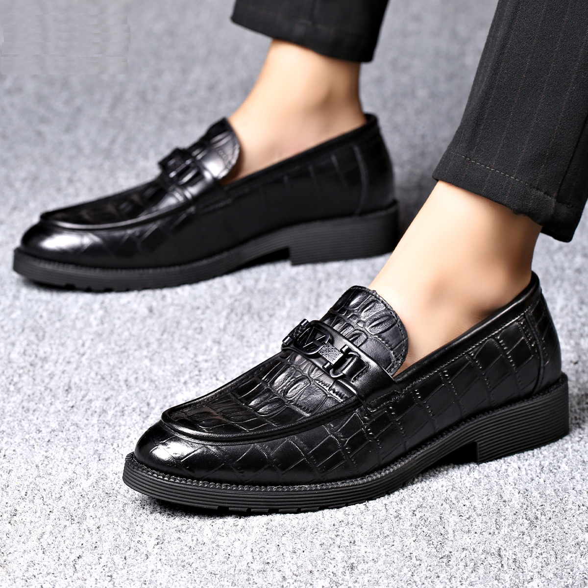 leather convenience shoes men's fashion shoes business dress men's shoes Zapatos de hombre de negocios