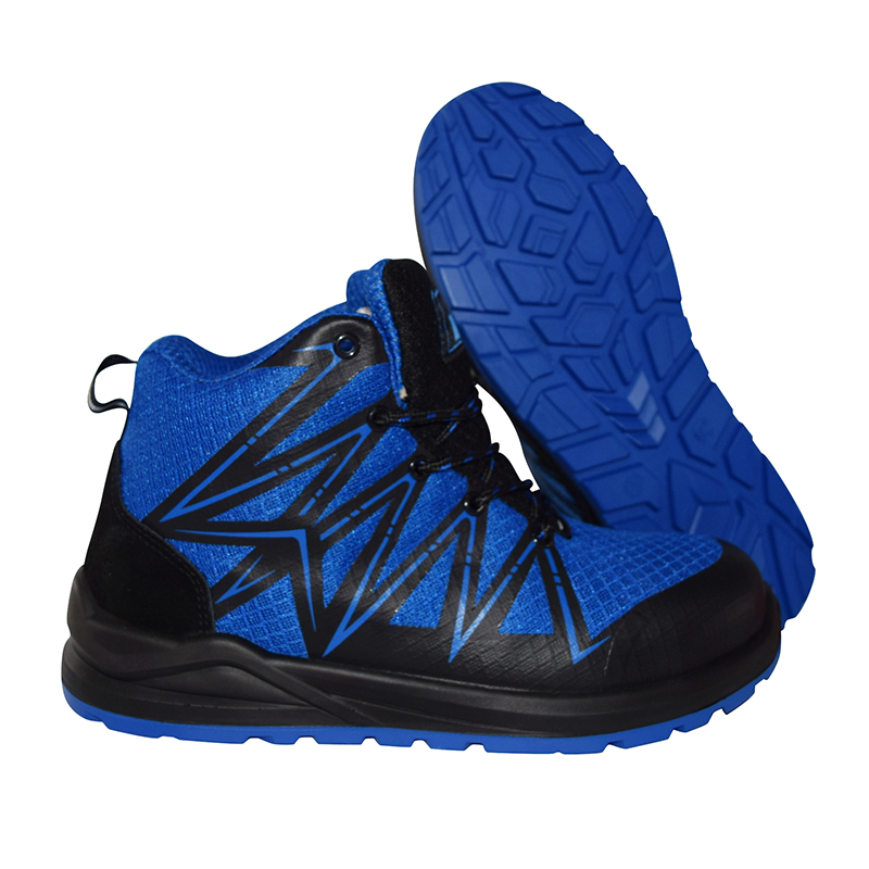 New product Fashion Industrial Fly fabric upper OEM brand safety shoes