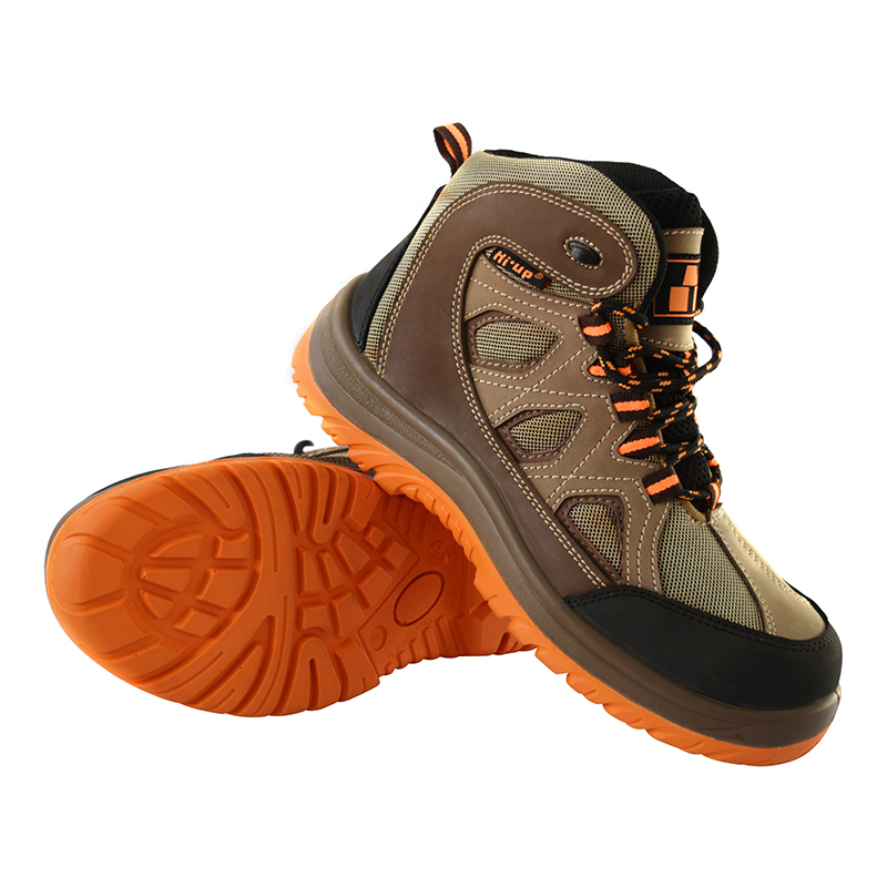 Middle cut suede Four Seasons Anti slip oil resistant fashionable Outdoor in stock protective botas de seguridad industrial