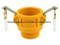 Acoplador Camlock de nailon tipo D