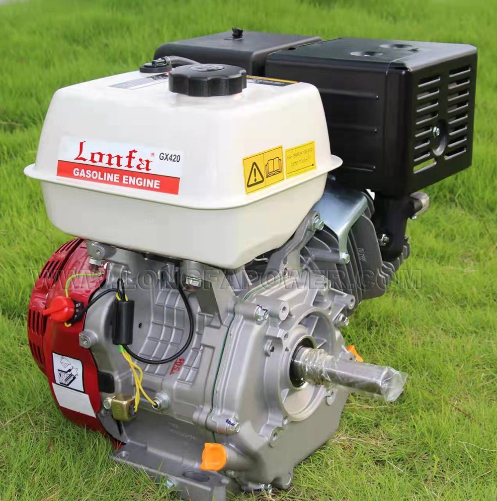 4 Stroke Air cooled 15HP Gasoline Petrol Engine GX420 with Spill Valve and Fuel Evaporation Device for American Market