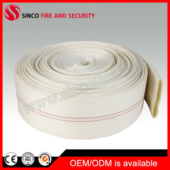 White Coated PVC Fire Hose Pipe