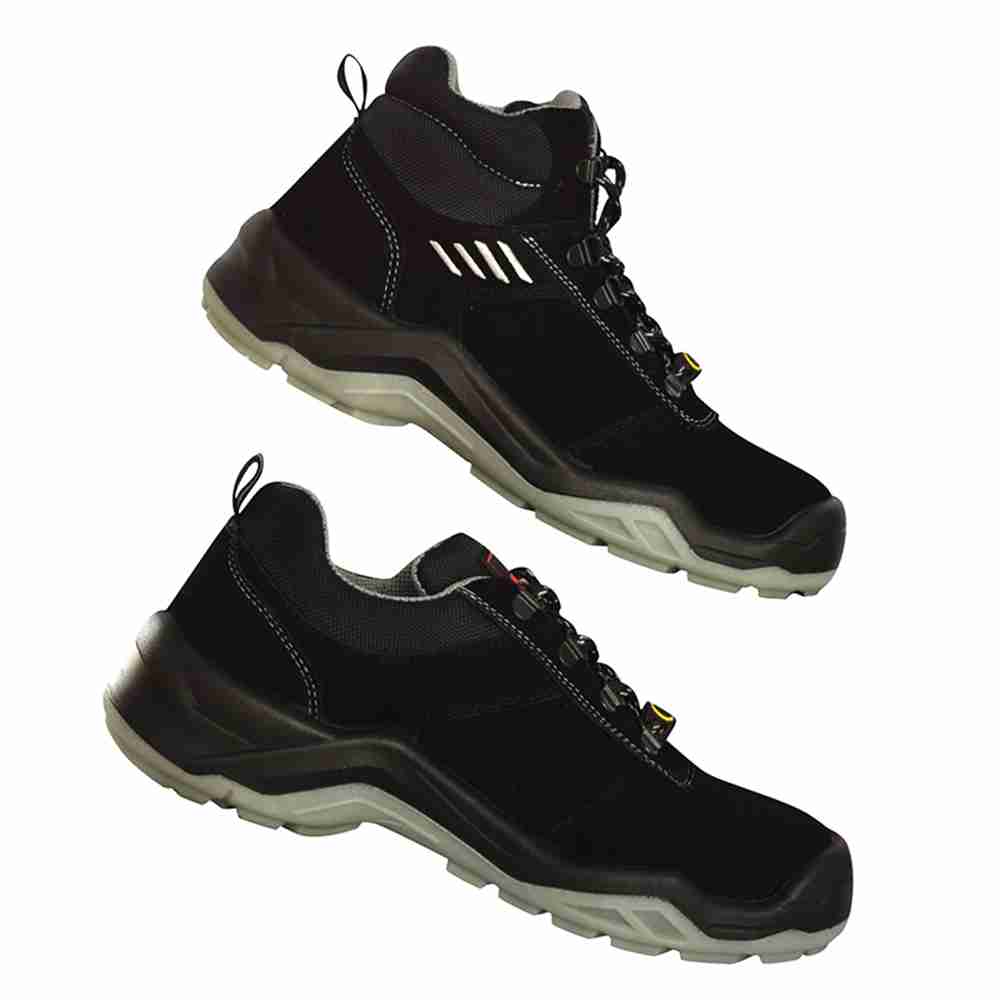 Safety shoes for Anti smashing labor shoes for Wear resistant anti-skid high-cut work shoes trabajo zapato