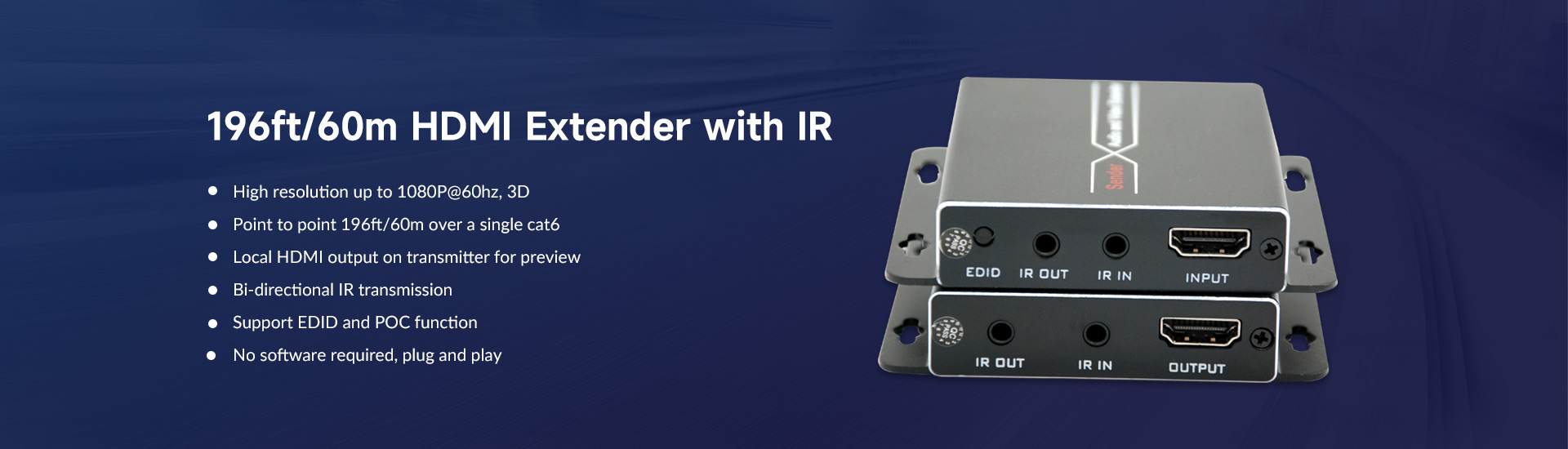 CH601-HDMI-Extender-01 CH601-HDMI-Extender-01