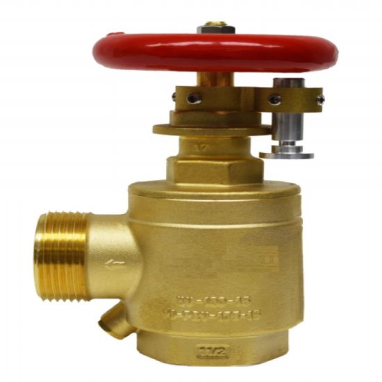 Válvula de restricción de presión de protección contra incendios de latón Y aprobada por FM / UL de fábrica