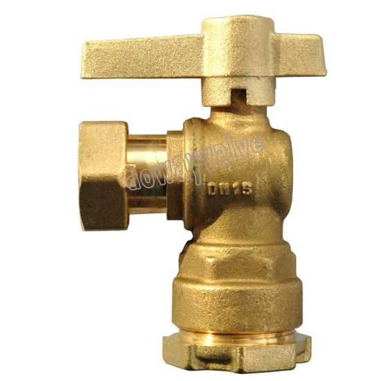 Fabriqué en Chine Fabricant OEM Dn15 Valve de compteur d'eau en laiton