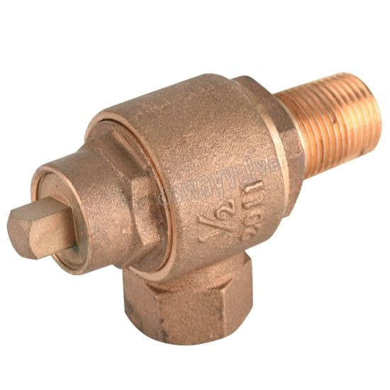 Proveedor de China OEM Válvulas de férula de bronce de 1/2 "de alta calidad