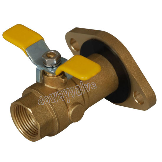 Vanne à bille en laiton forgé 400wog avec filetage NPT