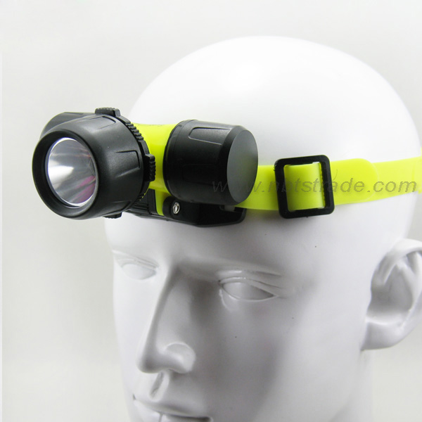 Diving 3 Watt Power LED Headlamp