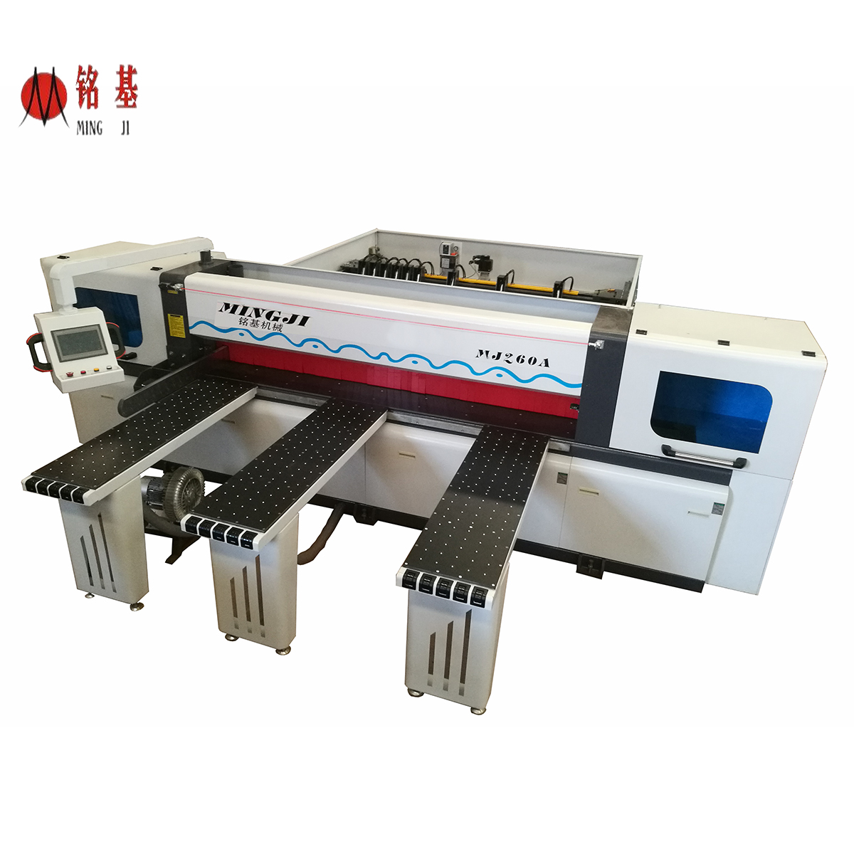 MJ-260A CNC beam saw with auto loading table