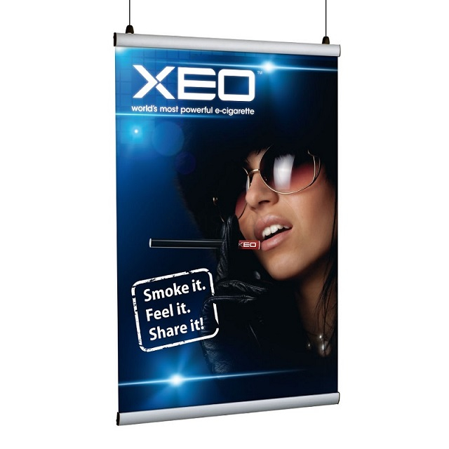 Aluminum Banner Hanger Ceiling Display Solution Sg H004 Buy