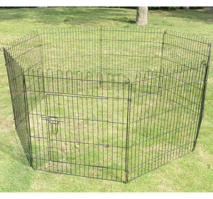 Dog Wire Fence with 8 panels