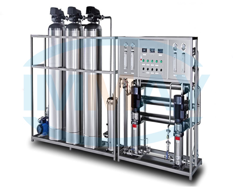 Industrial Well Water 2 Stage Reverse Osmosis System 산업용 우물물 2단계 역삼투압 시스템