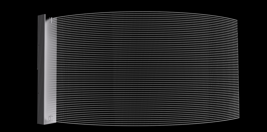 1 mm transparenter flexibler LED-Kristallfolienbildschirm_13