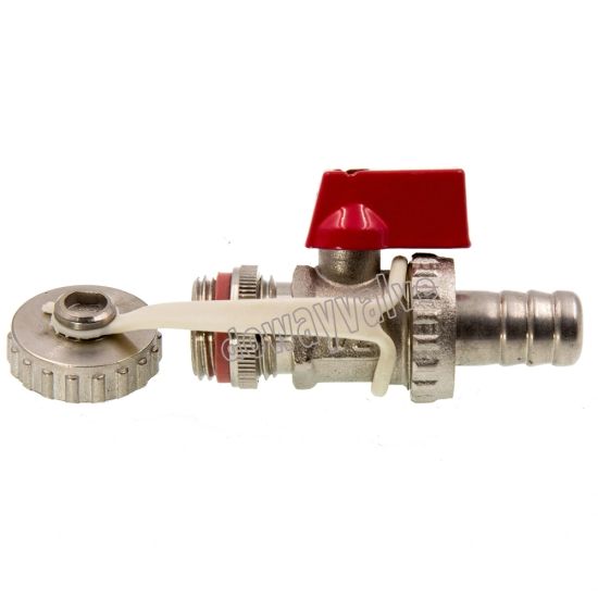 China Factory Store 1/2 "Válvula de bola de drenaje de llenado de caldera